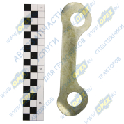 Пластина (сталь) стопорная L=165, 2отв. ф20 гидроцилиндра,